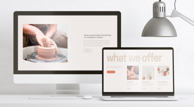 공방 클래스 홍보 홈페이지 템플릿